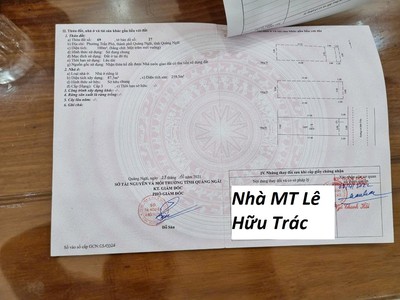 Nhà 3 tầng ngay trung tâm tp. quảng ngãi   4,25 tỷ 0