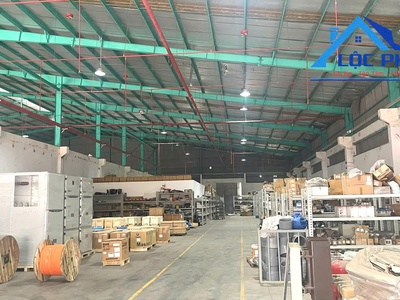 Cho thuê xưởng 1200m2 kcn long thành, đồng nai giá 140tr 1