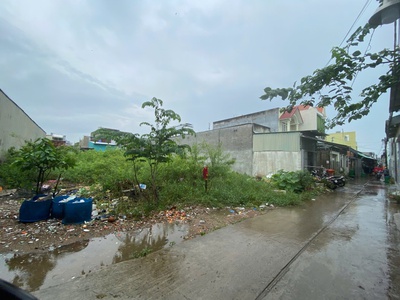 Giá tốt: bán đất dt: 280m2   8x35m  thổ cư 100, đ.bờ xe lam, xã tân kiên, bình chánh, hcm 1