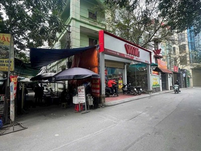Mặt phố cự lộc  hàng xóm royal city trung tâm ngã tư sở, lô góc 2 mặt - kinh doanh đỉnh - mặt tiền 0