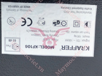 Máy quét rác đẩy tay Kraffer KF106 giá rẻ 3