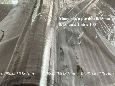 Xưởng sản xuất màng pvc dẻo trong suốt 1