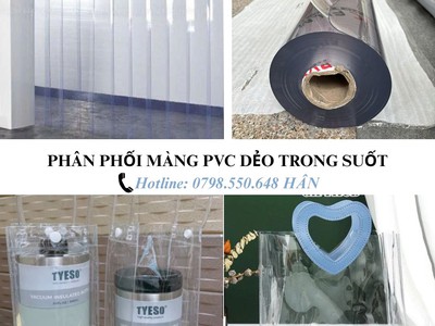 Xưởng sản xuất màng pvc dẻo trong suốt 0