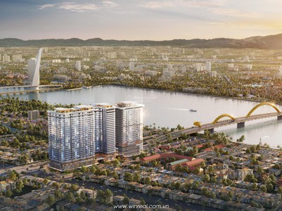 The Legend Đà Nẵng - Căn 2PN, DT 79m , View paronama cầu Rồng   sông Hàn TT 2,9 tỷ là sở hữu 5