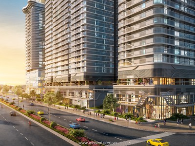 The Legend Đà Nẵng - Căn 2PN, DT 79m , View paronama cầu Rồng   sông Hàn TT 2,9 tỷ là sở hữu 8