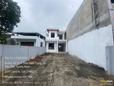 Bán đất đẹp vuông vức đường 23, điện nam trung, điện bàn, quảng nam. 1