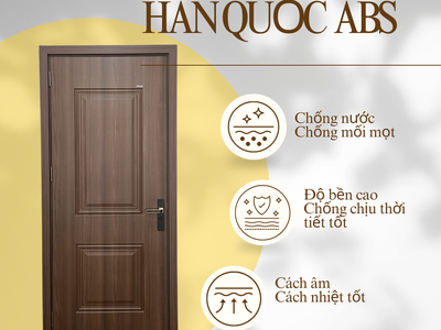 Cửa nhựa ABS Hàn Quốc 1