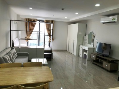 Cho thuê căn hộ Cao Cấp BICONSI TOWER Chợ đình  Tầng cao 1x view thoáng 4
