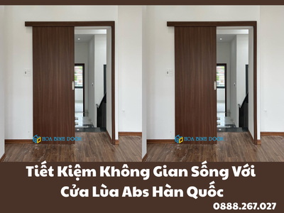 Tiết Kiệm Không Gian Sống Với Cửa Lùa Abs Hàn Quốc 0