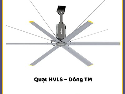 Quạt trần công nghiệp công suất lớn   Giải pháp làm mát hiệu quả cho nhà xưởng 1