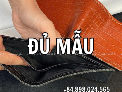 Khởi nghiệp kinh doang đồ da   nguồn sỉ ví da, thắt lưng, giày dép từ xưởng 3