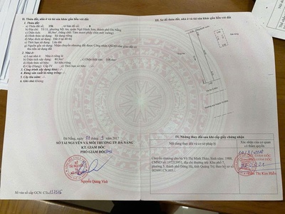 Cần bán lô đất đường Đỗ Bá, khu du lịch An Thượng đường 10m5 thông từ biển Mỹ Khê sang sông Hàn. 2
