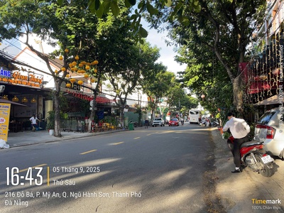 Cần bán lô đất đường Đỗ Bá, khu du lịch An Thượng đường 10m5 thông từ biển Mỹ Khê sang sông Hàn. 0