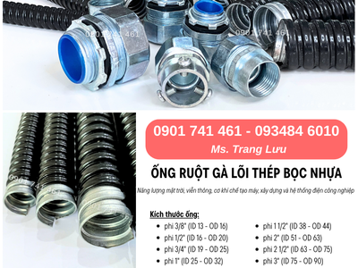 Tổng Kho Ống Ruột Gà Lõi Thép Bọc Nhựa Giá Rẻ 1