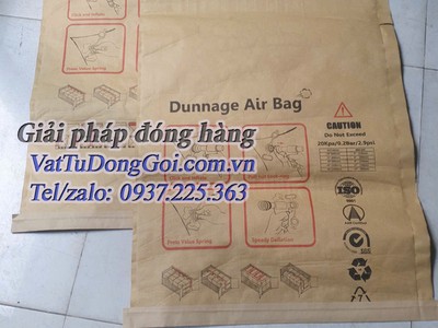 Túi khí chèn container 500x1000mm, Air bag 500x1000mm hàng nhập khẩu bởi HPS 0