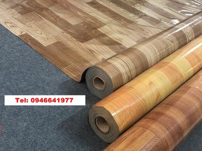 Cuộn Nhựa Trải Sàn Bền Đẹp Giá Rẻ - Simili Lót Sàn PVC 1