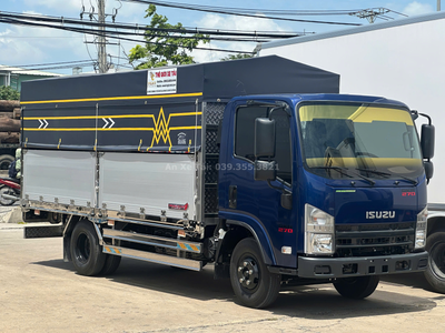 Bán xe tải Isuzu QKR270 2T5 Thùng bạt Inox bửng nhôm 2