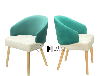 Ghế ăn nệm vải khung gỗ sang trọng LUCAS-F tại HCM 1