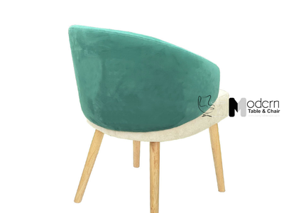 Ghế ăn nệm vải khung gỗ sang trọng LUCAS-F tại HCM 3