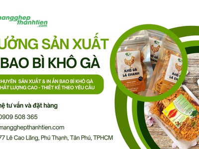 Bao Bì Khô Gà Giá Rẻ, In Theo Yêu Cầu TPHCM 0
