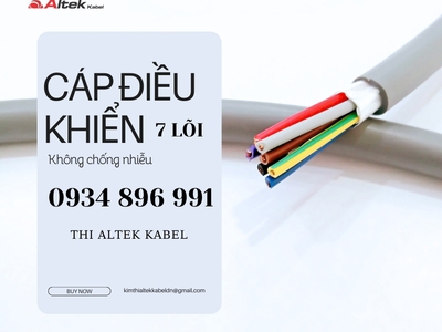 Cáp Điều Khiển 7 Lõi Chống Nhiễu 7 0.5   7 1.5mm  Altek Kabel   Giá Tốt, Giao Nhanh 0