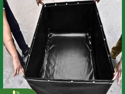 Bể Bạt 0.5mm Nuôi Cá, Ốc, Ếch, Tôm   Giải Pháp Hiệu Quả 1