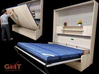  Giường gấp thông minh Mạnh Tùng   Giải pháp tối ưu không gian sống 1