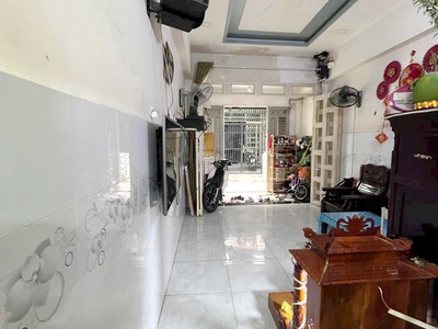 Nhà 2 tầng nở hậu hẻm 184 âu dương lân p. chánh hưng. giá 5,18 tỷ tl 2