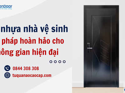 Cửa nhựa nhà vệ sinh giải pháp hoàn hảo cho không gian hiện đại 4