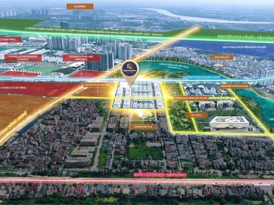 Siêu phẩm biệt thự eurowindow twin park gia lâm 225m2 lô góc mà giá chỉ 46 tỷ 4