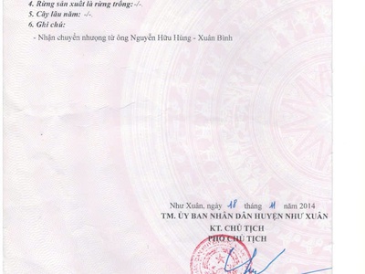 Chính chủ có mảnh đất cần bán tại như xuân - thanh hóa 1