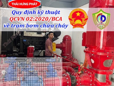 Quy định kỹ thuật QCVN 02:2020/BCA về trạm bơm chữa cháy 0