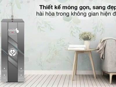 Máy lọc nước RO Amida tích hợp lõi ion kiềm 3