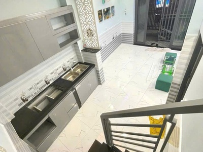 Nhà đẹp 1 lầu chỉ 1 tỷ 390 triệu 4,1mx8m tặng nội thất như hình hóc môn 3