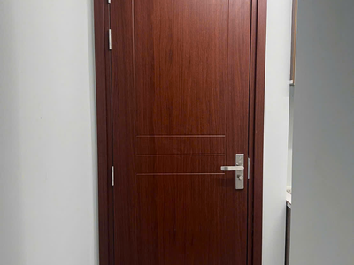 Cửa nhựa composite chạy CNC hiện đại cho cửa phòng ngủ 1