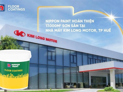 : Nippon Paint đồng hành Kim Long Motor với Sàn Epoxy chuẩn quốc tế 0