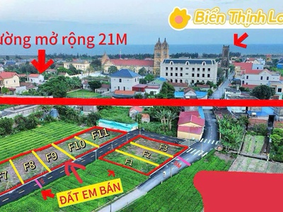Duy nhất 2 lô gần biển này chưa đến 1 tỷ, đường đê biển đang mở rộng lên 32m rồi. 0