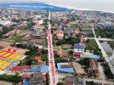 Duy nhất 2 lô gần biển này chưa đến 1 tỷ, đường đê biển đang mở rộng lên 32m rồi. 1