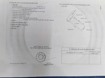 Bán đất ngõ 62 Cát Khê   Tràng Cát diện tích 51,6m2 ngõ rộng 2,5m giá chỉ 1 Tỷ300tr. 1