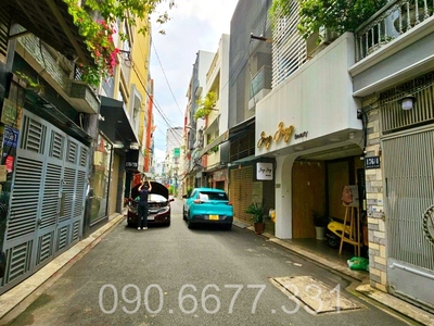 ‼ khu vip hoàng văn thụ - trần huy liệu - sát bên mặt tiền - hẻm nhựa ôtô tránh - 85m2 vuông vức - 0
