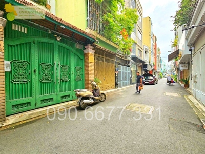 ‼ khu vip hoàng văn thụ - trần huy liệu - sát bên mặt tiền - hẻm nhựa ôtô tránh - 85m2 vuông vức - 1