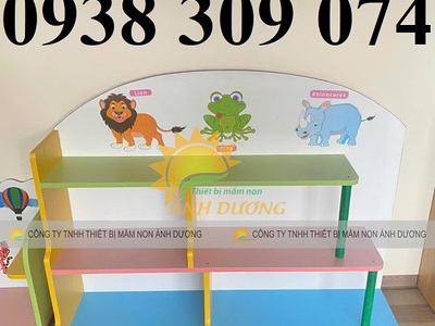 Kệ góc mầm non, kệ cá nhân mầm non, kệ xây dựng mầm non 0