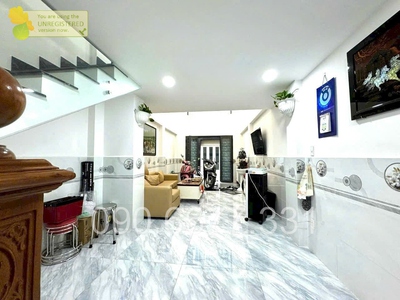 ‼ phú nhuận - nguyễn trọng tuyển - xe hơi vào nhà - 4 tầng khang trang - phòng ngủ tầng trệt - 3