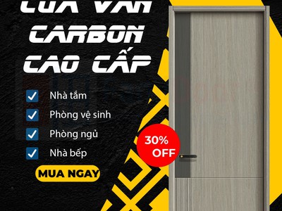 Cửa gỗ carbon 0