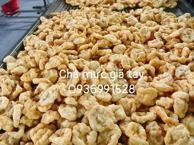 Báo giá chả mực giã tay vip ngon 0