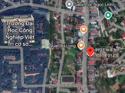 Bán lô đất 71m2   mặt tiền 5m  full thổ cư thuộc  khu 10 - xã tiên kiên   nay là xã xuân lũng  - 1