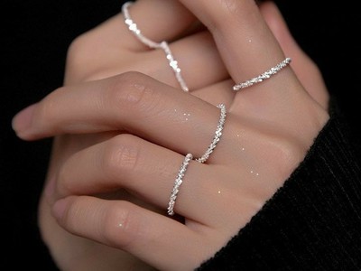 Trải nghiệm chọn nhẫn bạc nữ kiểu Hàn Quốc   Chia sẻ cho chị em 0
