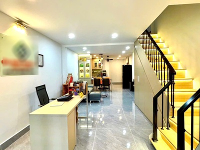 Bán nhà 3 tầng mới đẹp hẻm xe hơi 56m2 4x14m gần đình phong phú tăng nhơn phú a thủ đức. 2