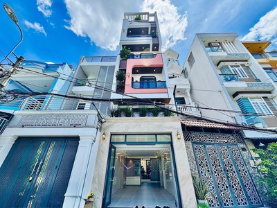 Nhà hẻm 380 nguyễn văn khối sát công viên làng hoa full nội thất thang máy 0