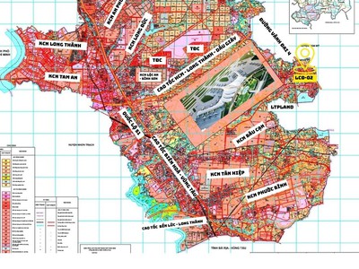 Cơ hội vàng đầu tư   lô đất 3 mặt tiền sát sân bay long thành 809m2 1